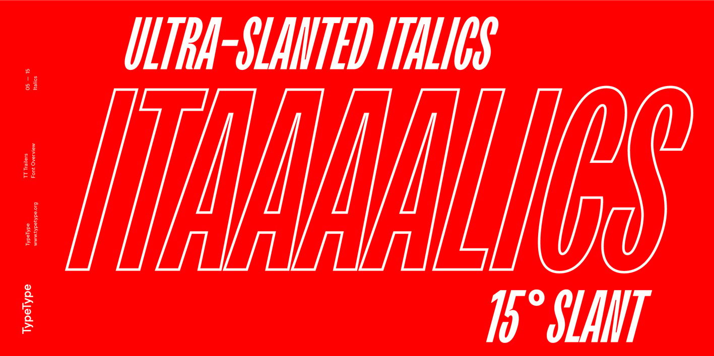 TT Trailers Font Free Download