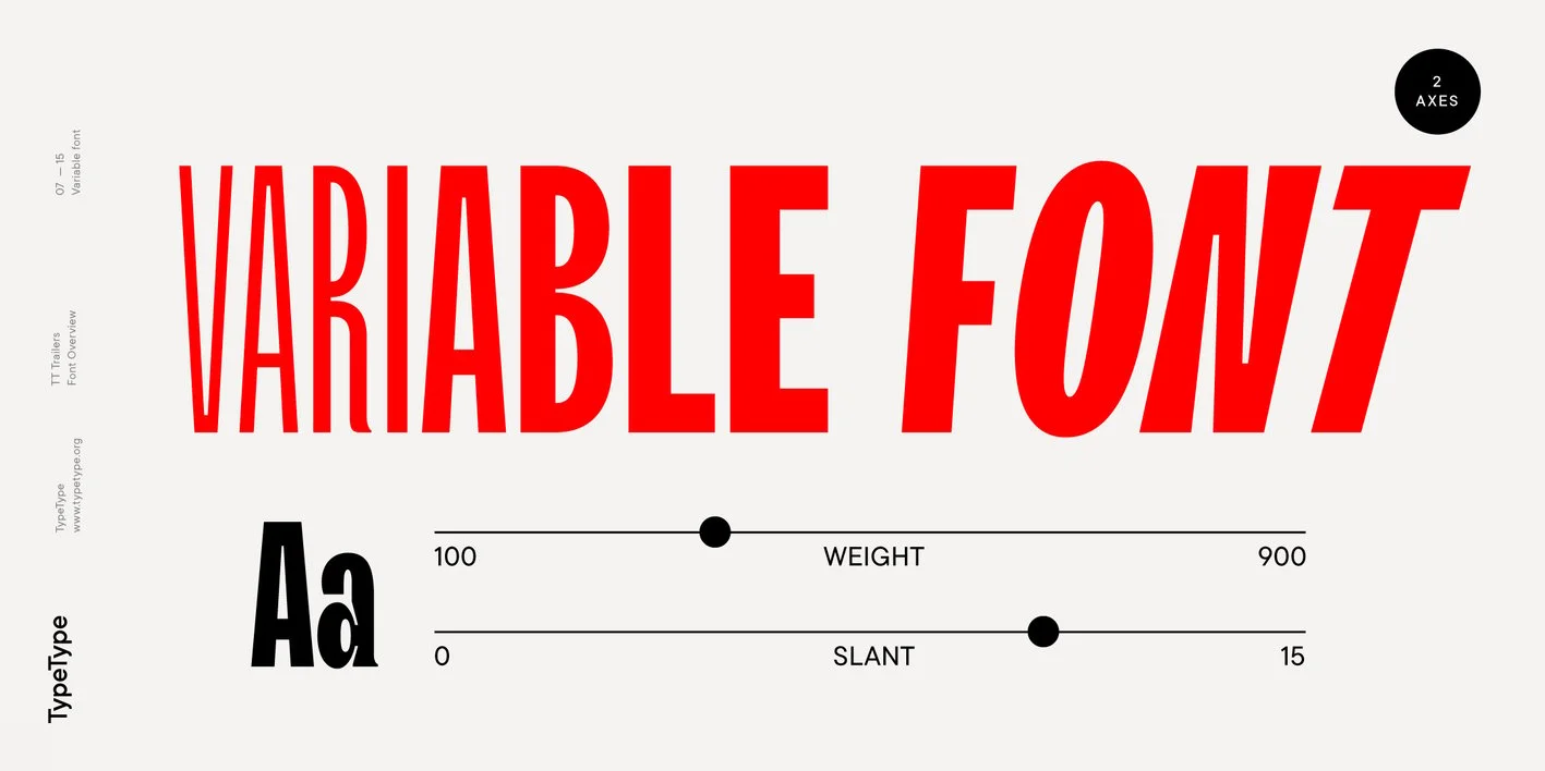 TT Trailers Font