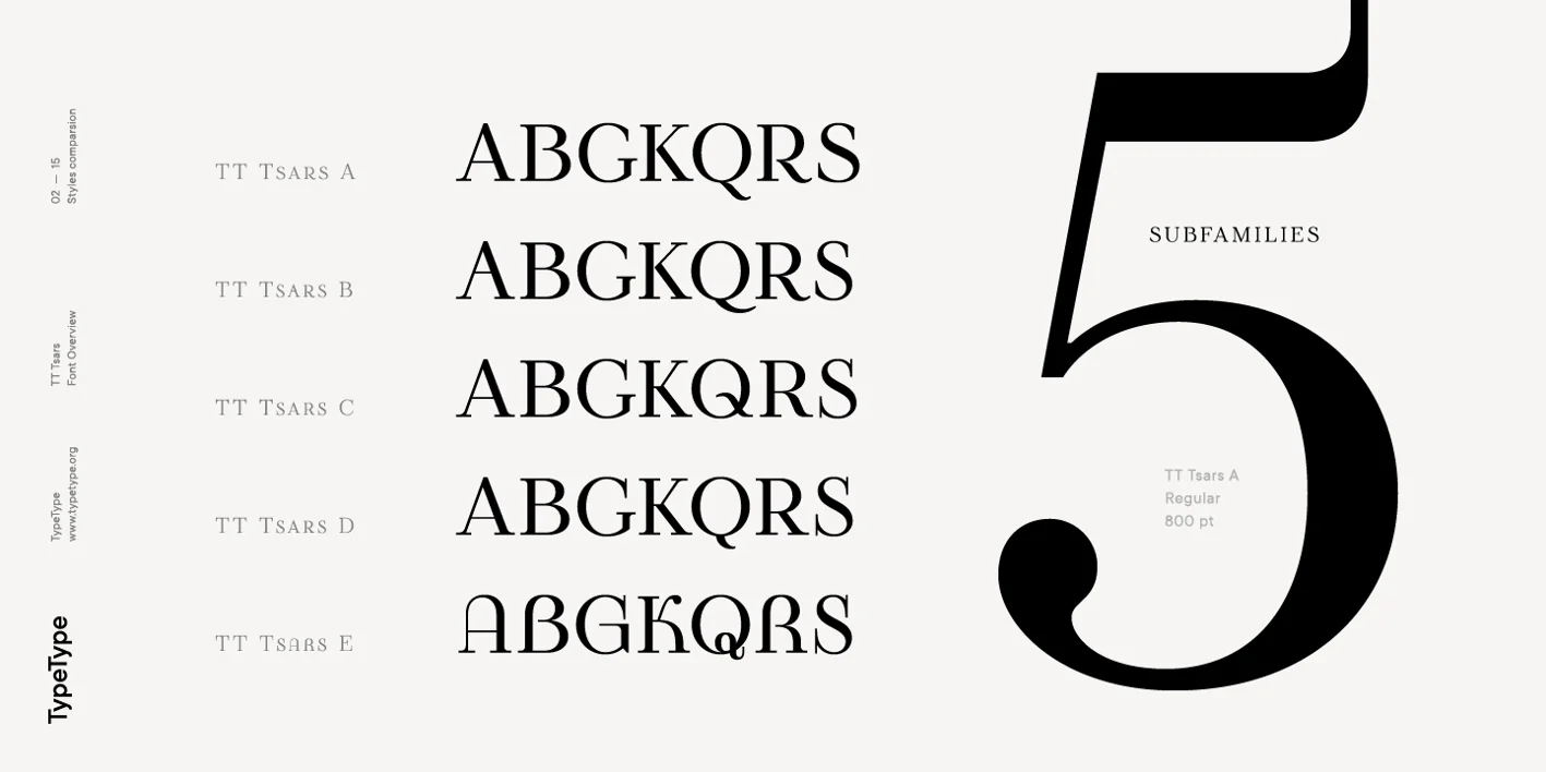 TT Tsars Font