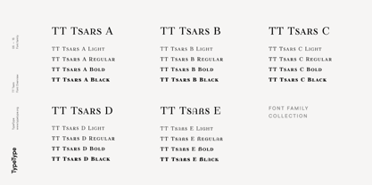 TT Tsars Font Free Download