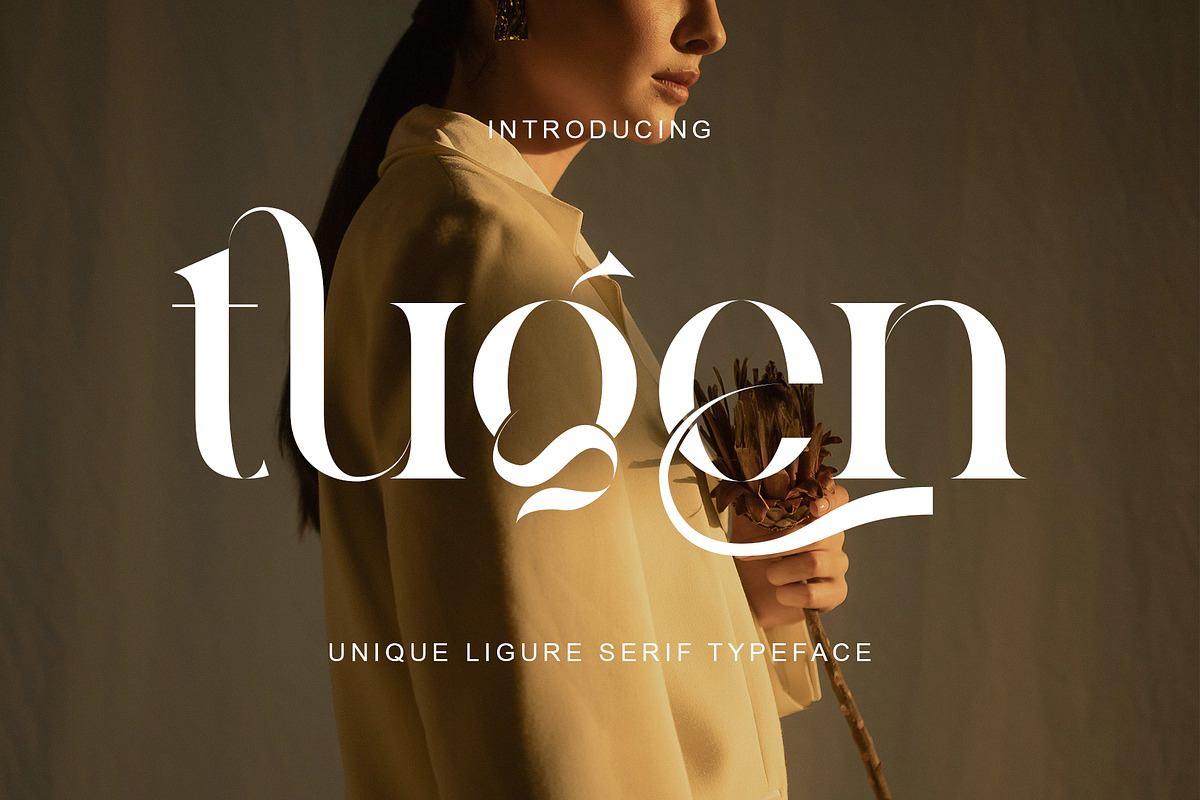 Tugen ligature serif typeface Free Download Free Download