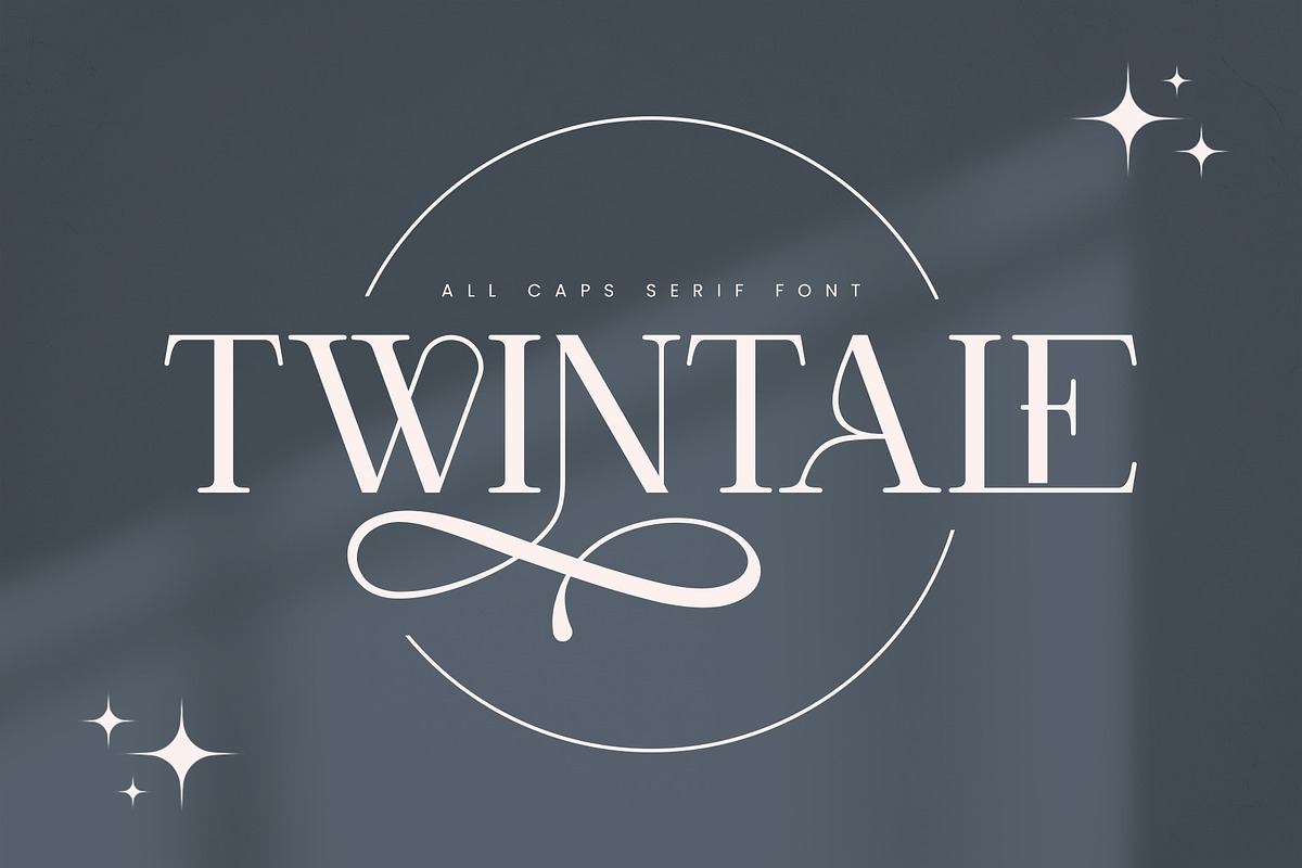 Twintale All Caps Serif Font Free Download Free Download