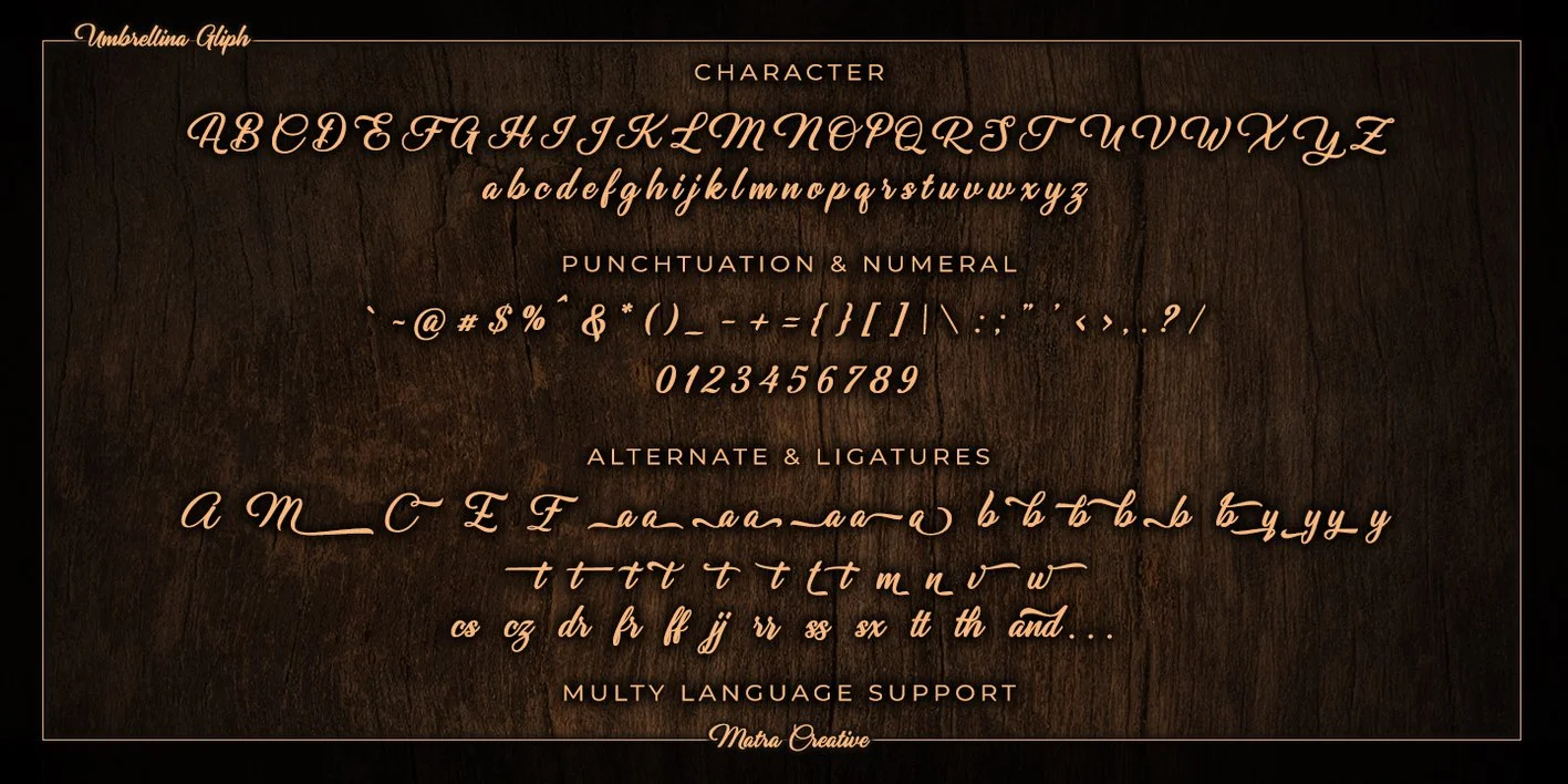 Umbrellia Font