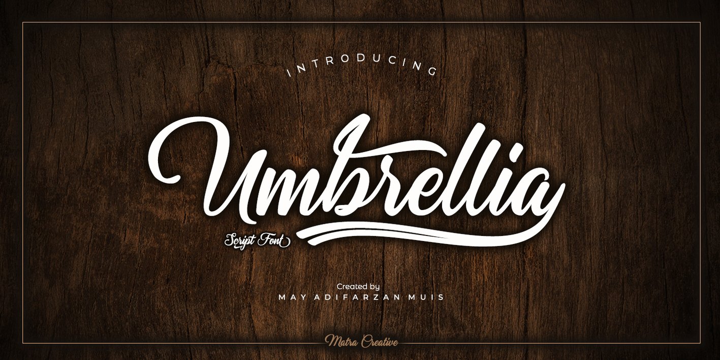 Umbrellia Font Free Download