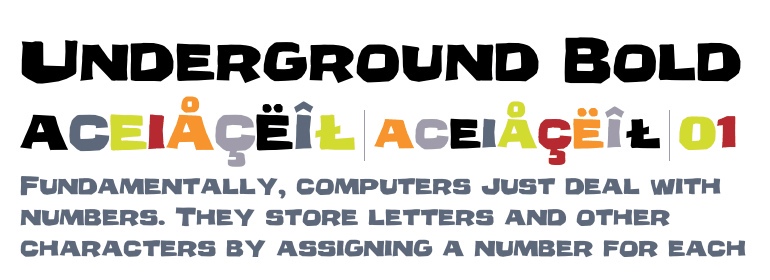 Underground Font Free Download