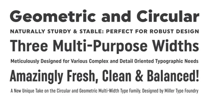 Uniform Font