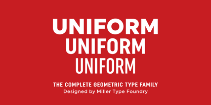 Uniform Font Free Download