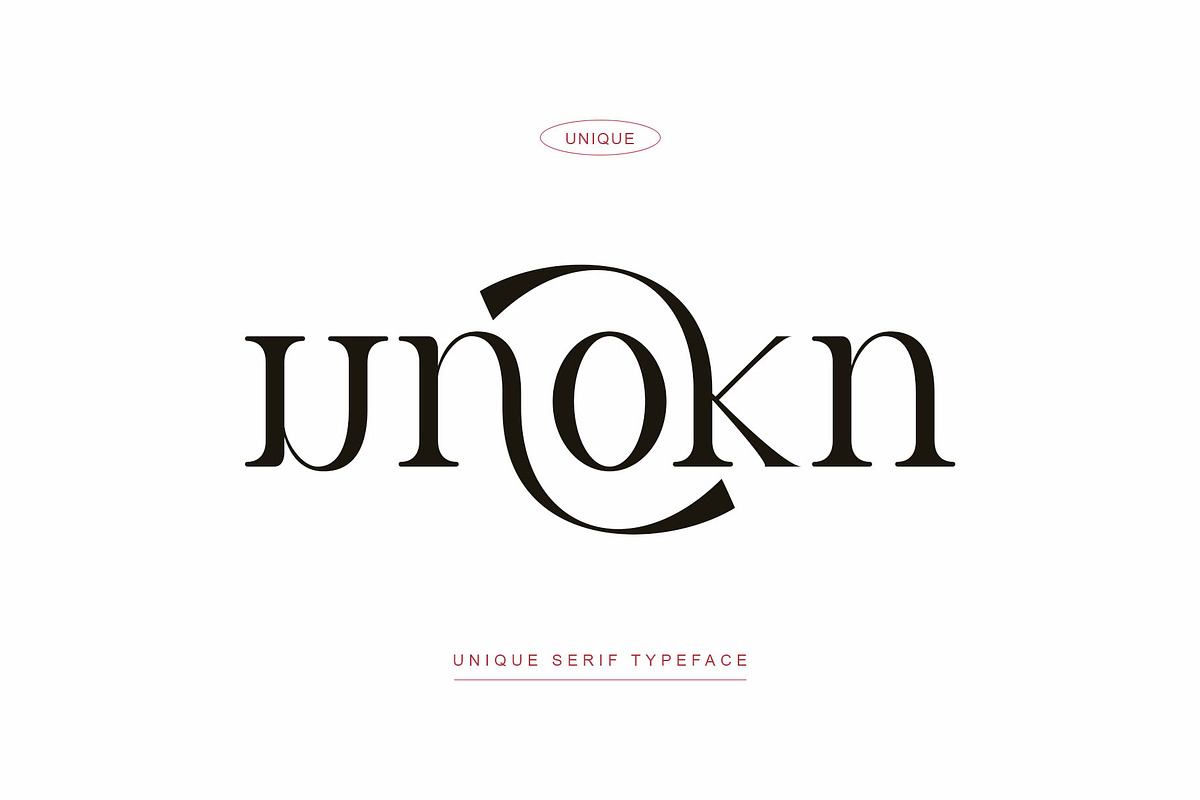 Unokn Serif Typeface Free Download Free Download