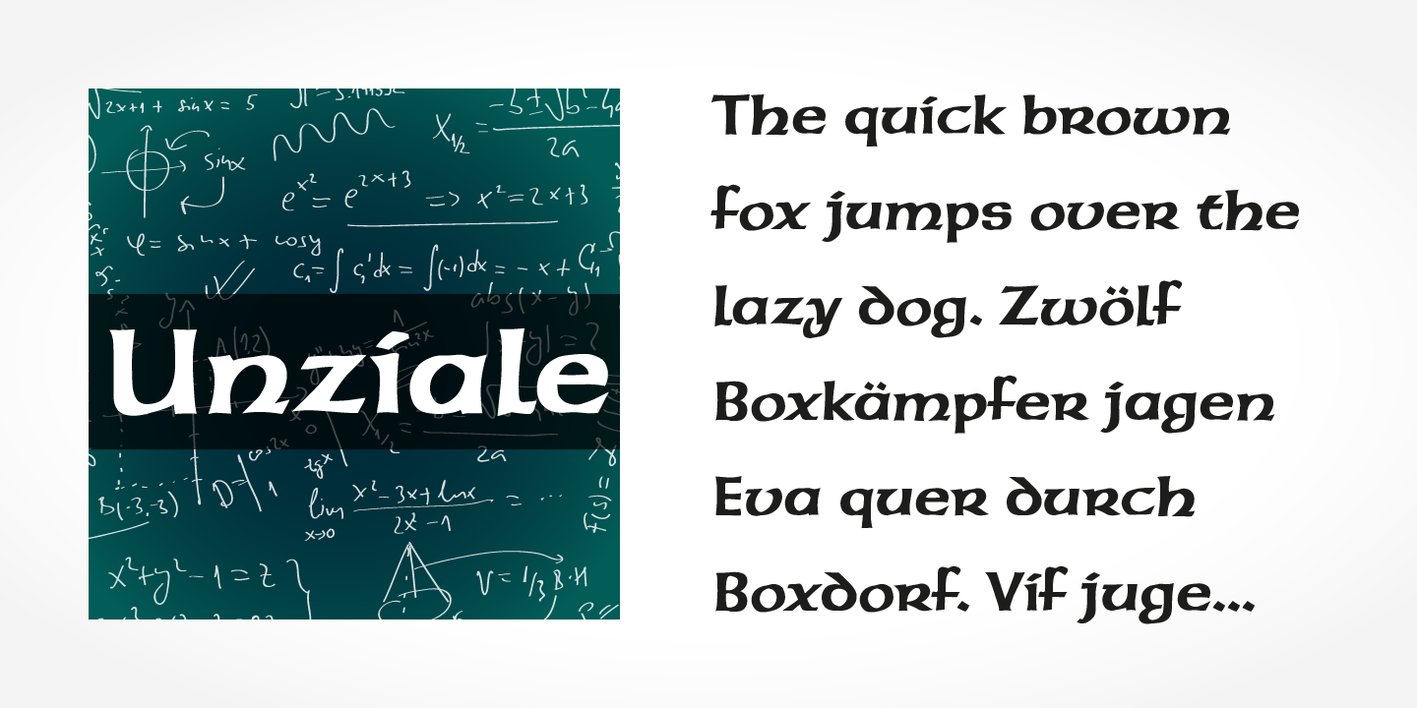 Unziale Font Free Download