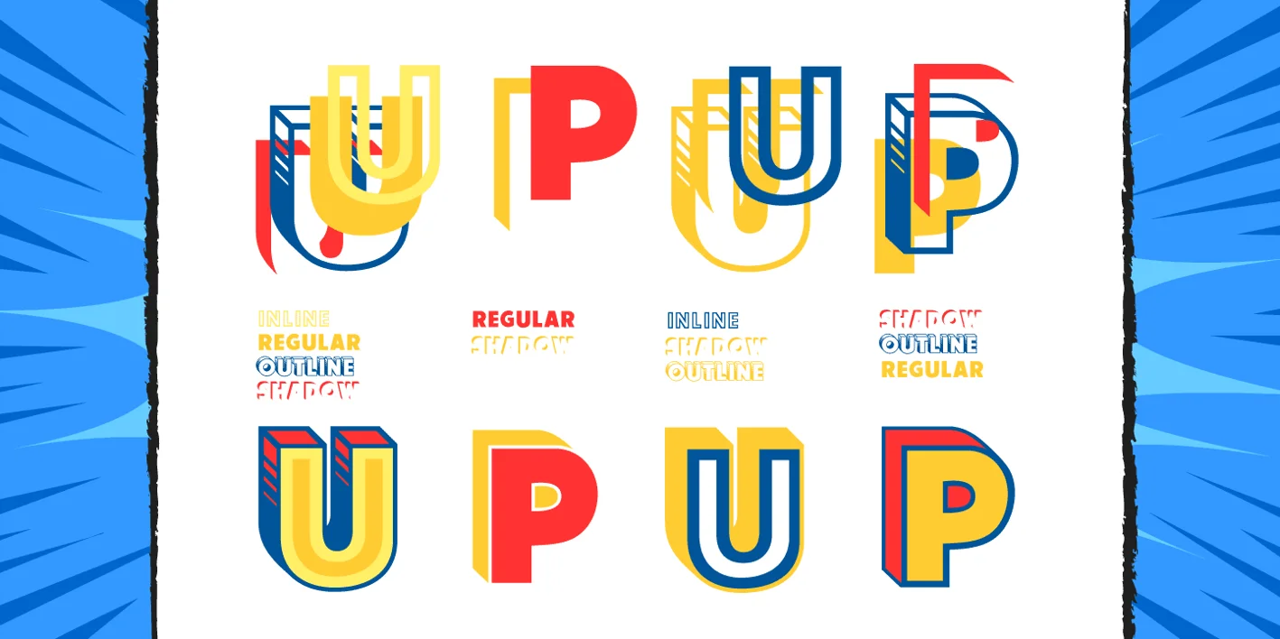 Up Up And Away Font