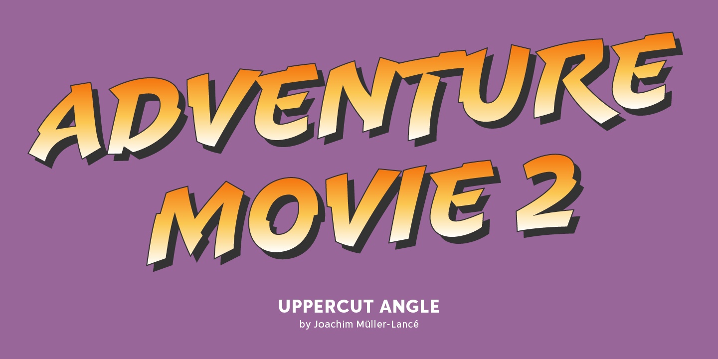 Uppercut Angle Font Free Download