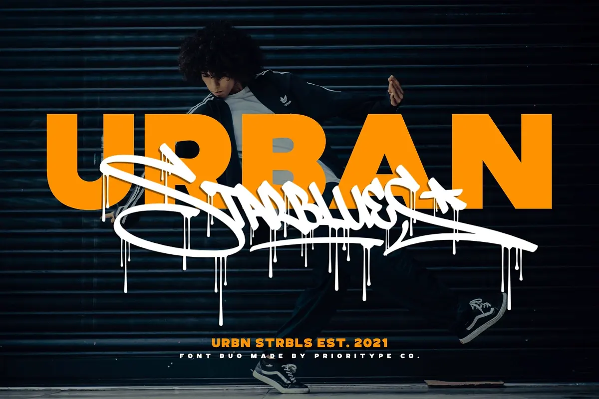 Urban Starblues - Font Duo Free Download Free Download