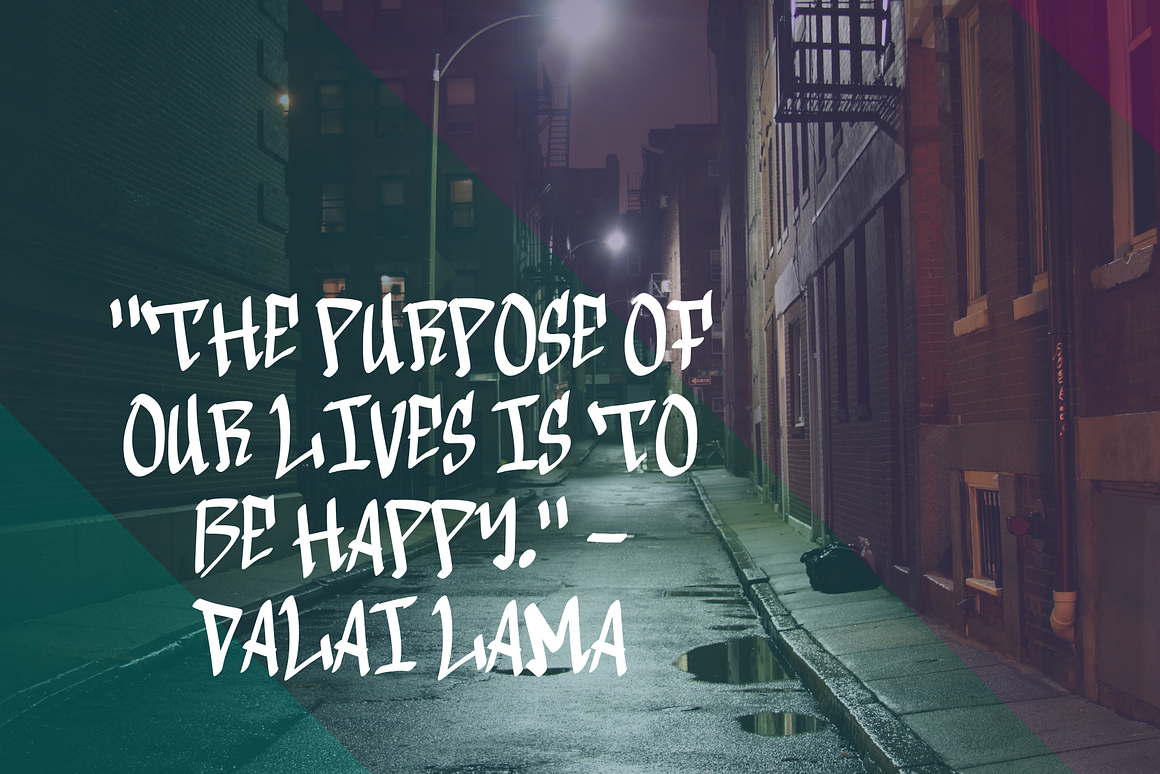 Urban Street is a Graffiti Font Free Download