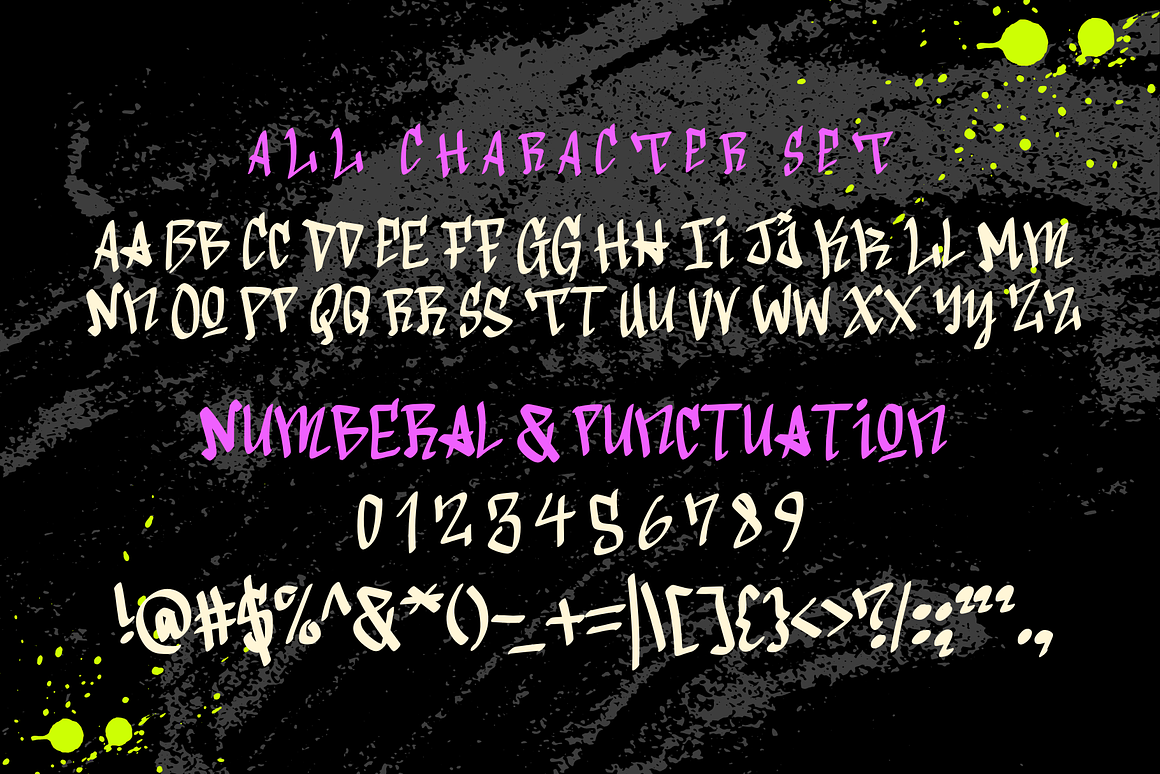 Urban Street is a Graffiti Font Free Download