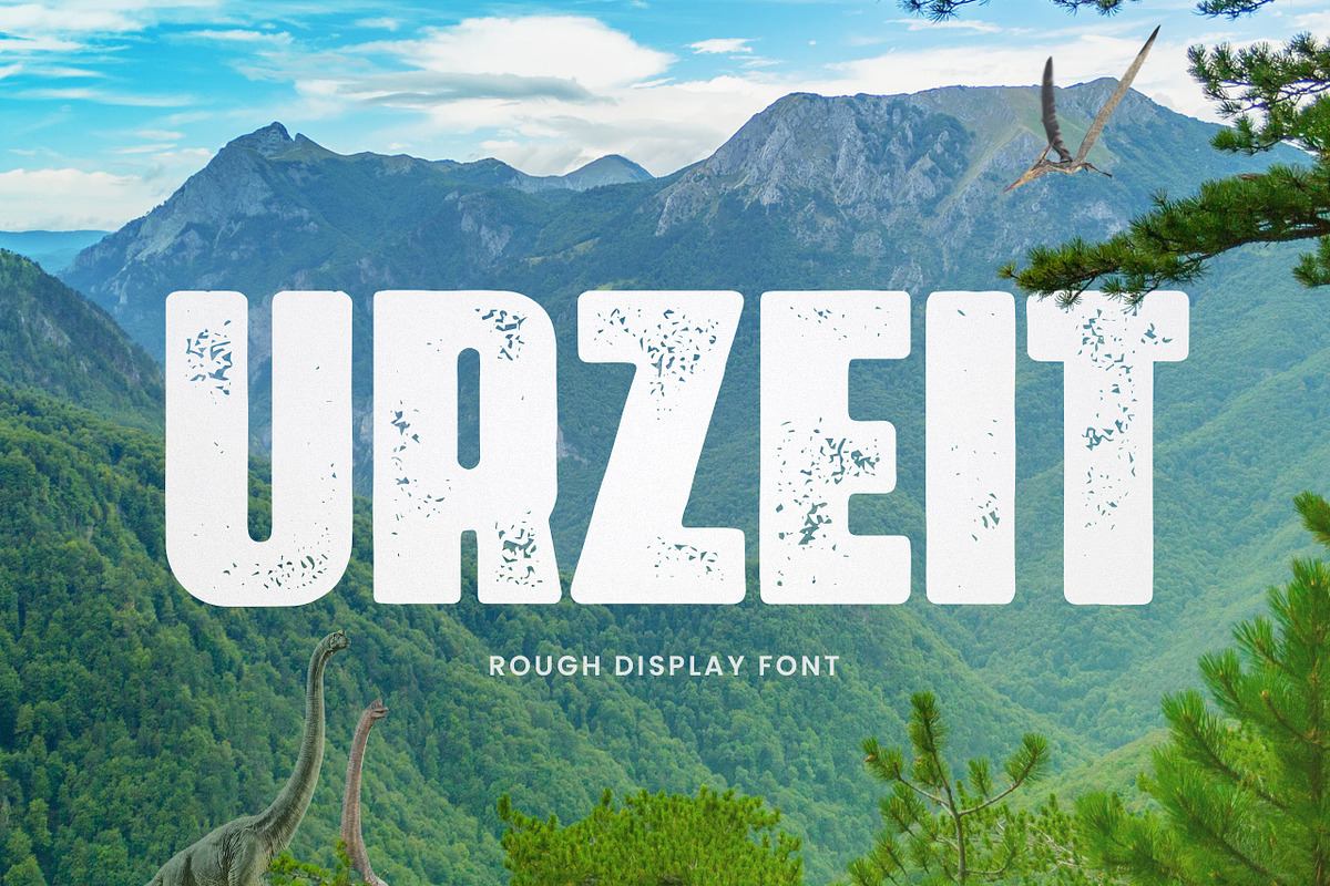 URZEIT - A Very Old Typeface Free Download Free Download