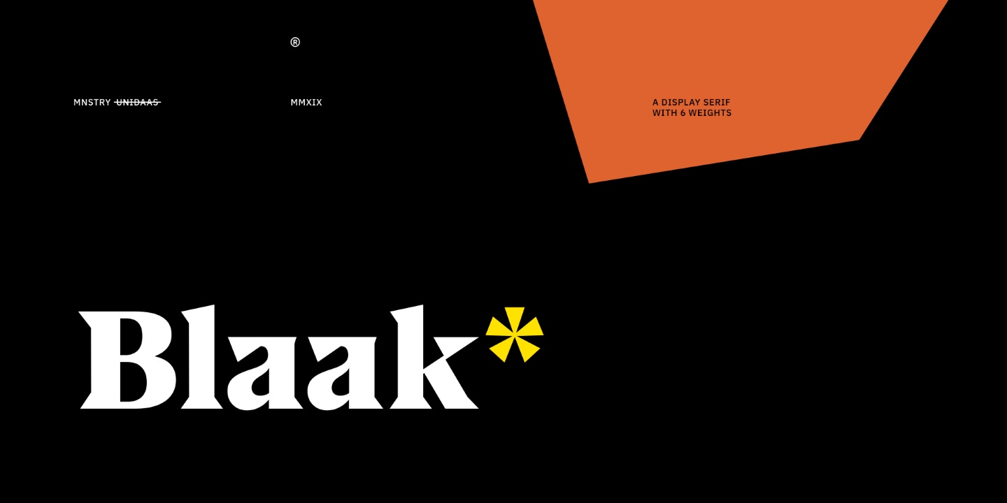 US Blaak Font Free Download