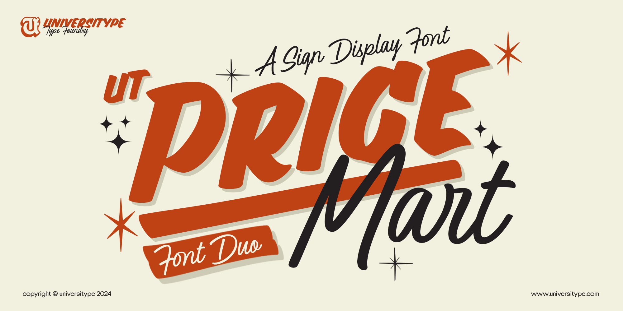 UT Pricemart Font Duo Free Download Free Download