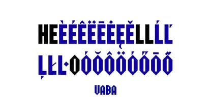 Vaba Font