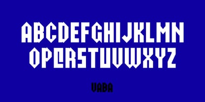 Vaba Font Free Download