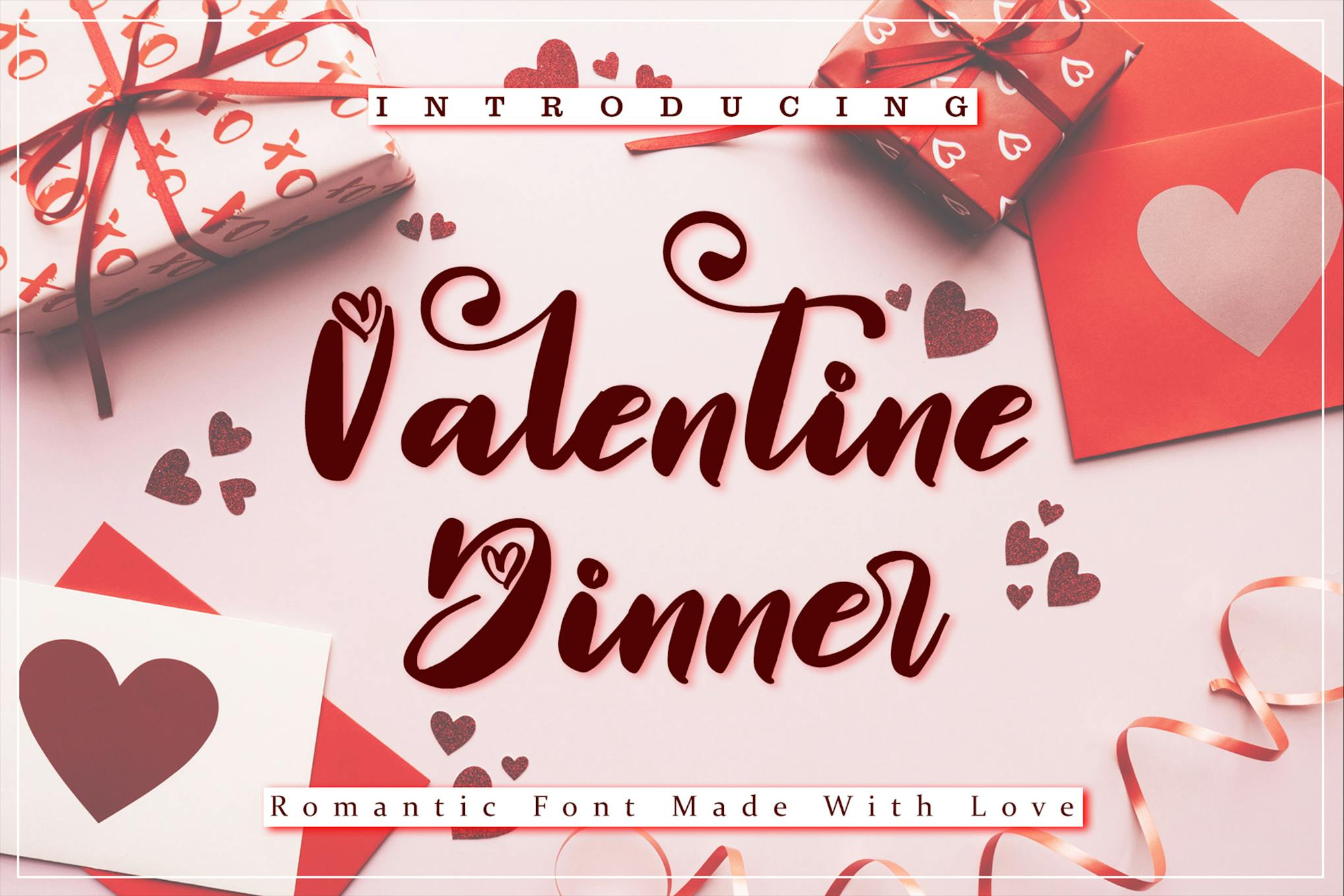 Valentine Dinner Wedding Font Free Download