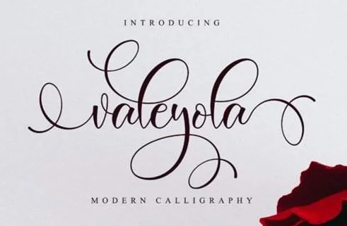 Valeyola Script Font Free Download