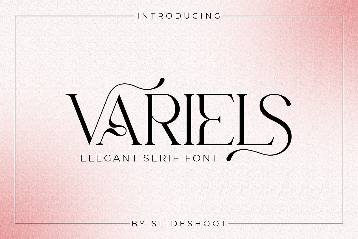 Variels Elegant Serif Font Free Download Free Download