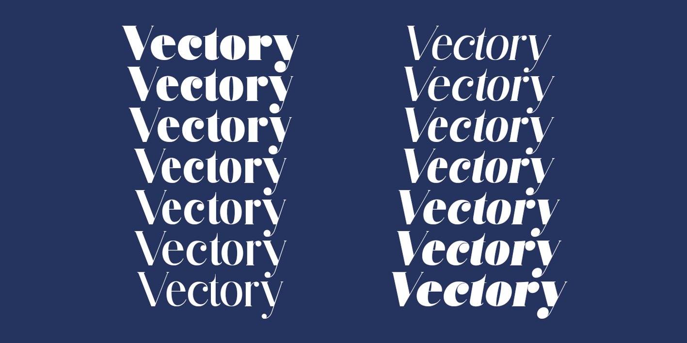 Vectory Font Free Download