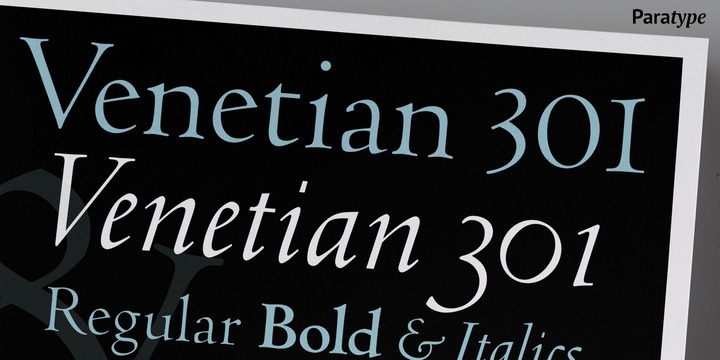 Venetian 301 Font Free Download