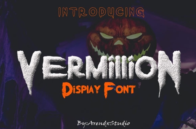 Vermillion Font Free Download