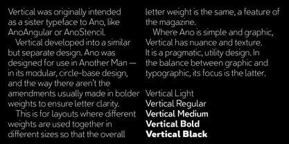 Vertical Font Free Download