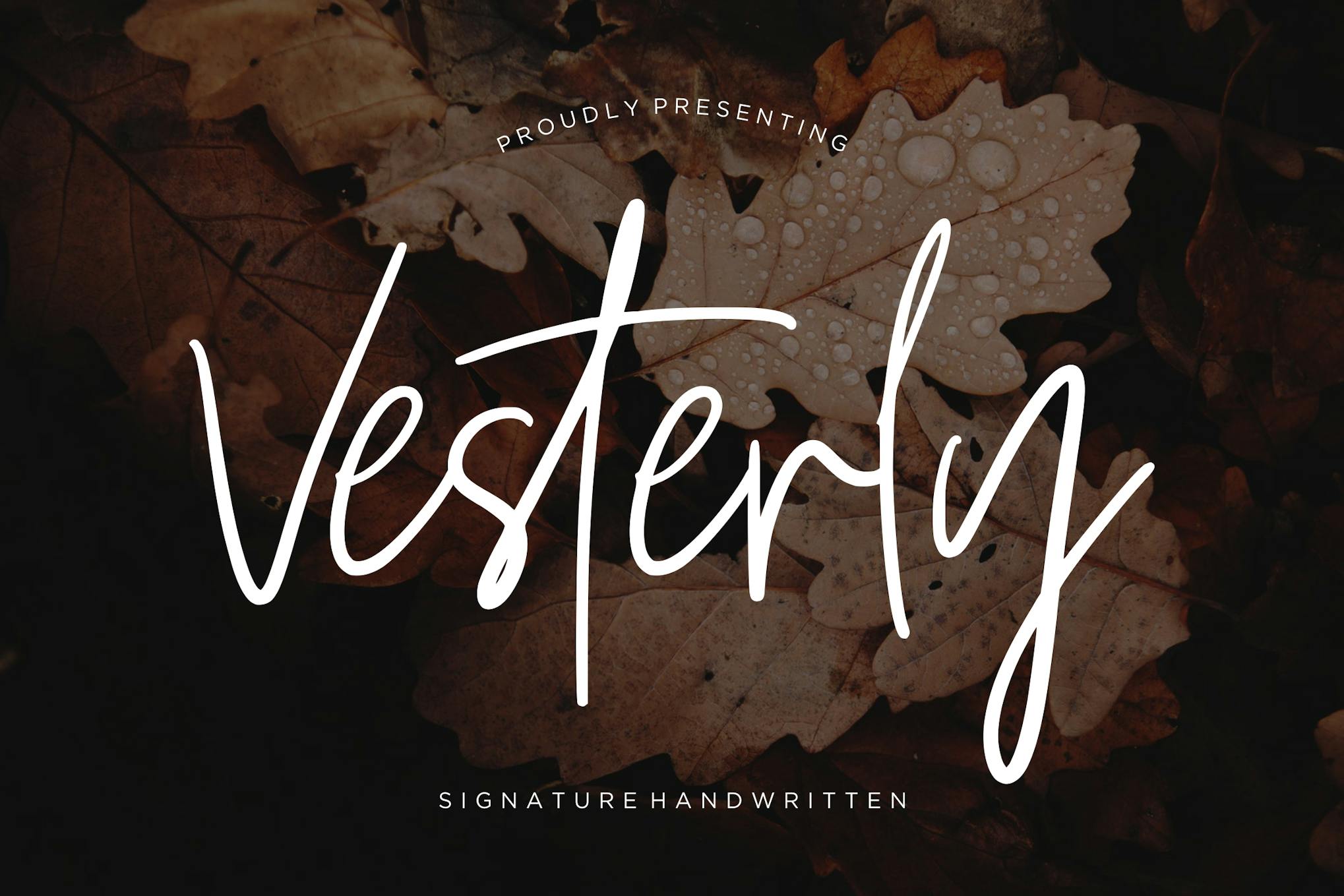 Vesterly Signature Wedding Font Free Download