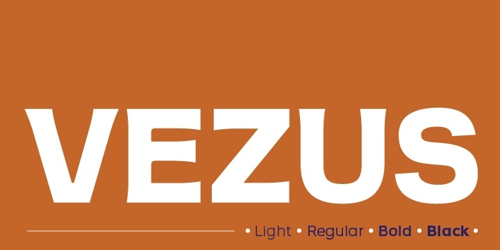 Vezus Font Free Download