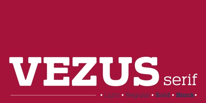 Vezus Serif Font Free Download