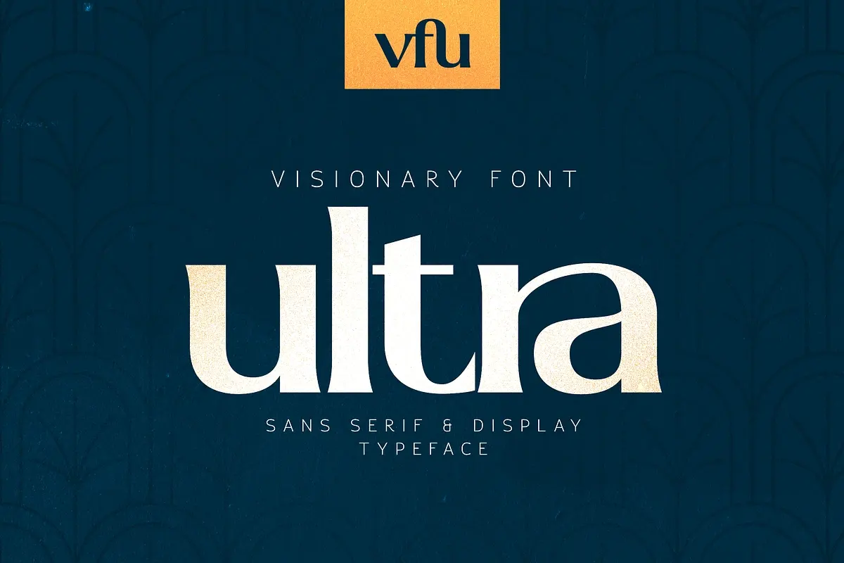 VFU - Visionary Font Ultra typeface Free Download Free Download