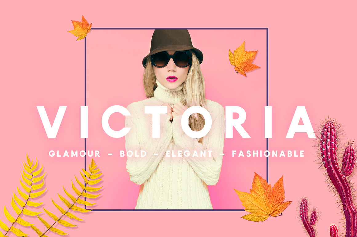 VICTORIA - Glamour, Elegant Typeface Free Download