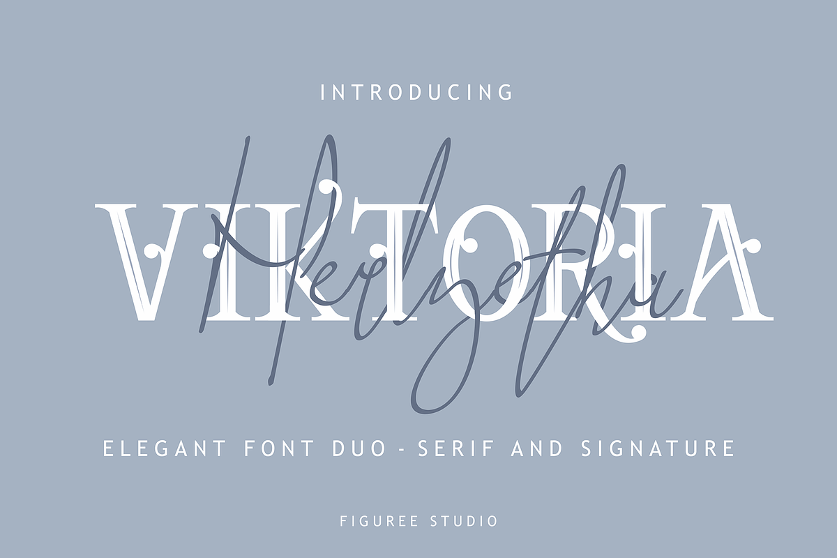 Viktoria Duo Font Free Download