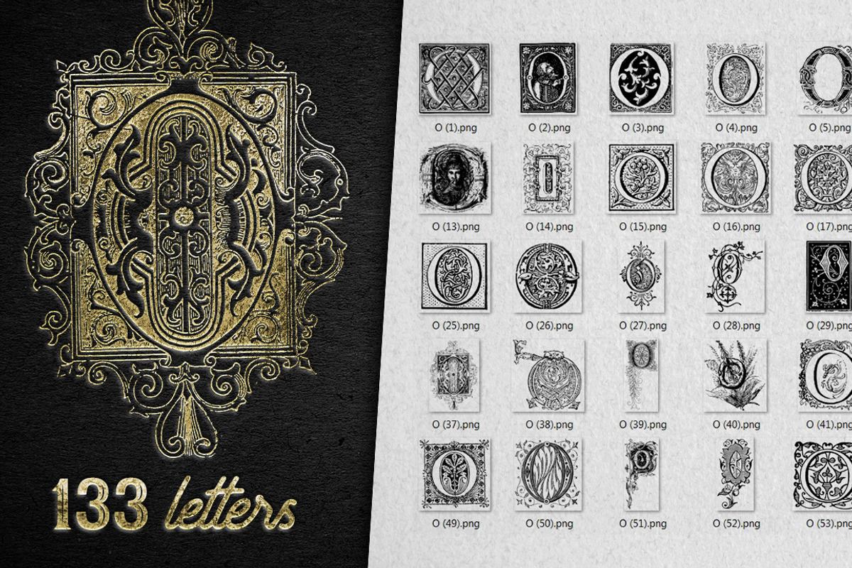 Vintage Letter O Vector And PNG Free Download Free Download