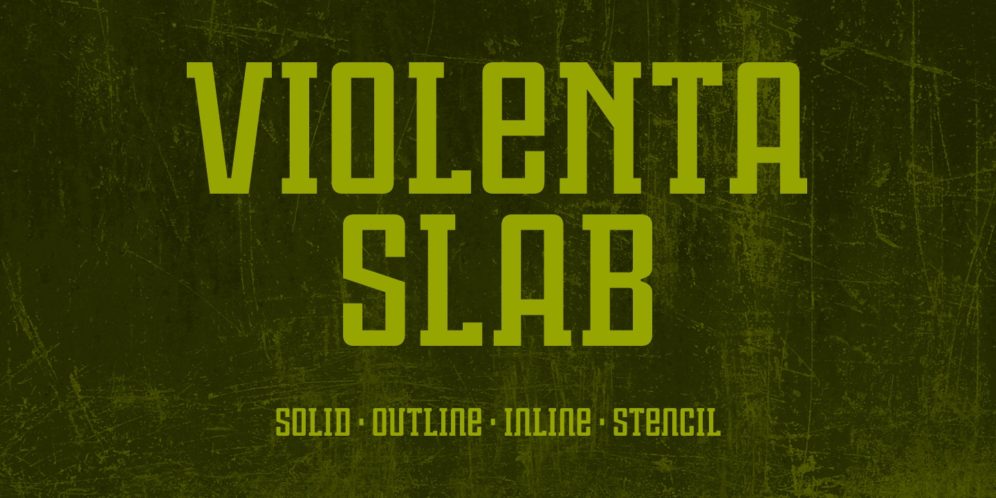 Violenta Slab Font Free Download