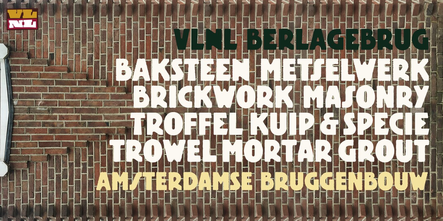 VLNL Berlagebrug Font Free Download