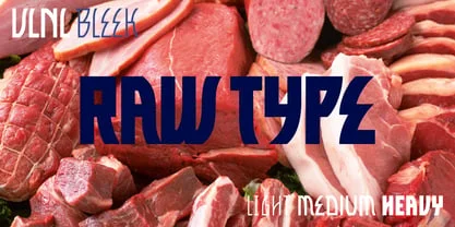 VLNL Bleek Font