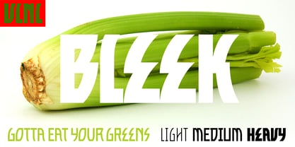 VLNL Bleek Font Free Download