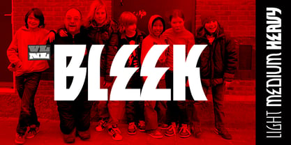 VLNL Bleek Font Free Download