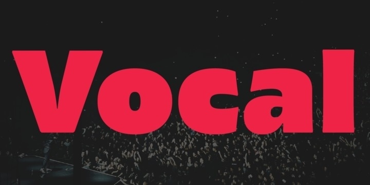 Vocal Font Free Download