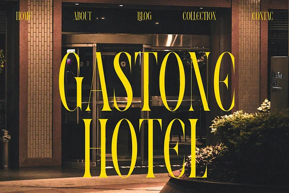 VOLTUNE Elegant Condensed Serif Font