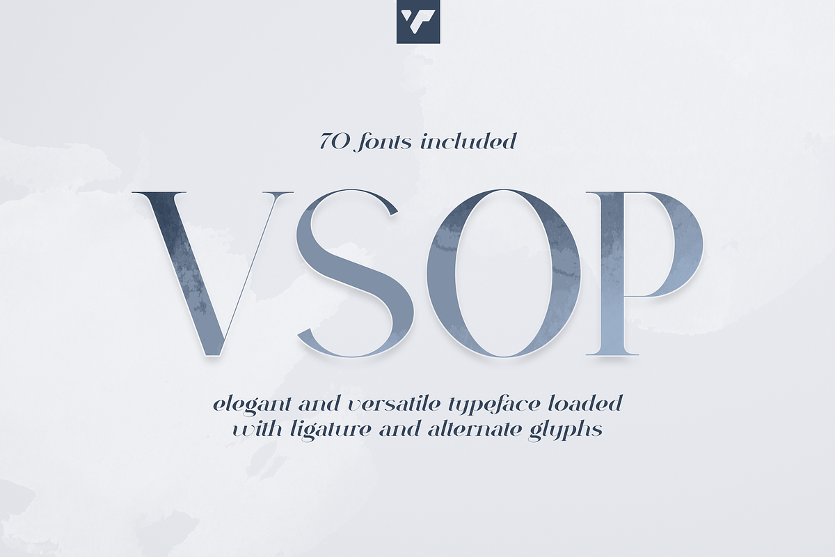 VSOP - elegant serif, 70 fonts Free Download Free Download