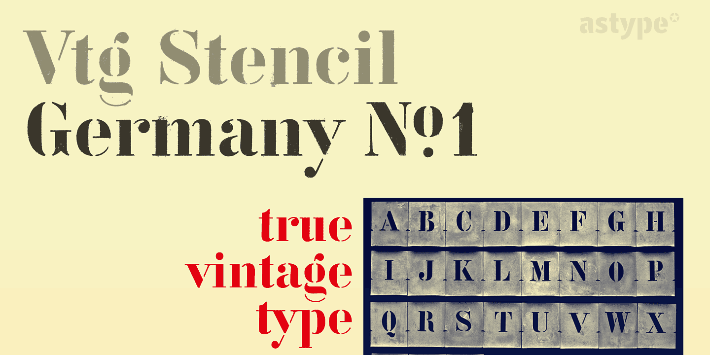 Vtg Stencil Germany No1 Free Download Free Download