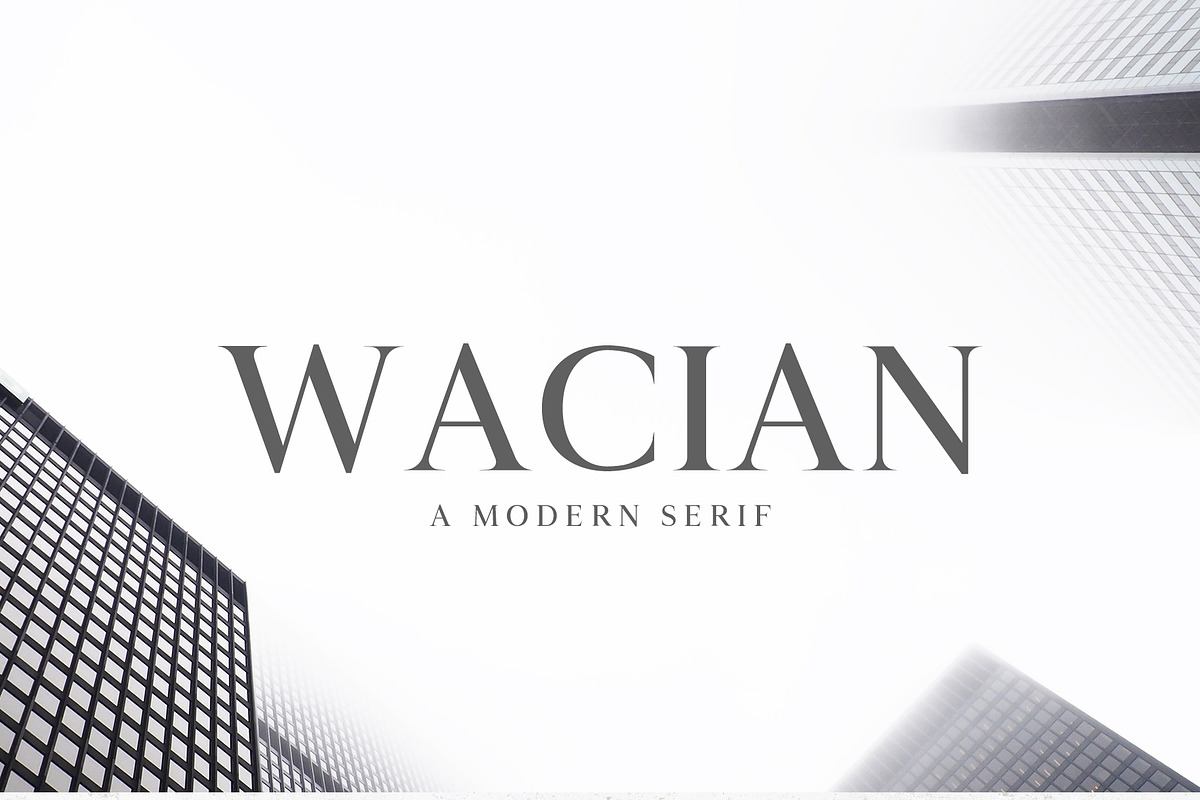 Wacian Serif Font Family Free Download Free Download