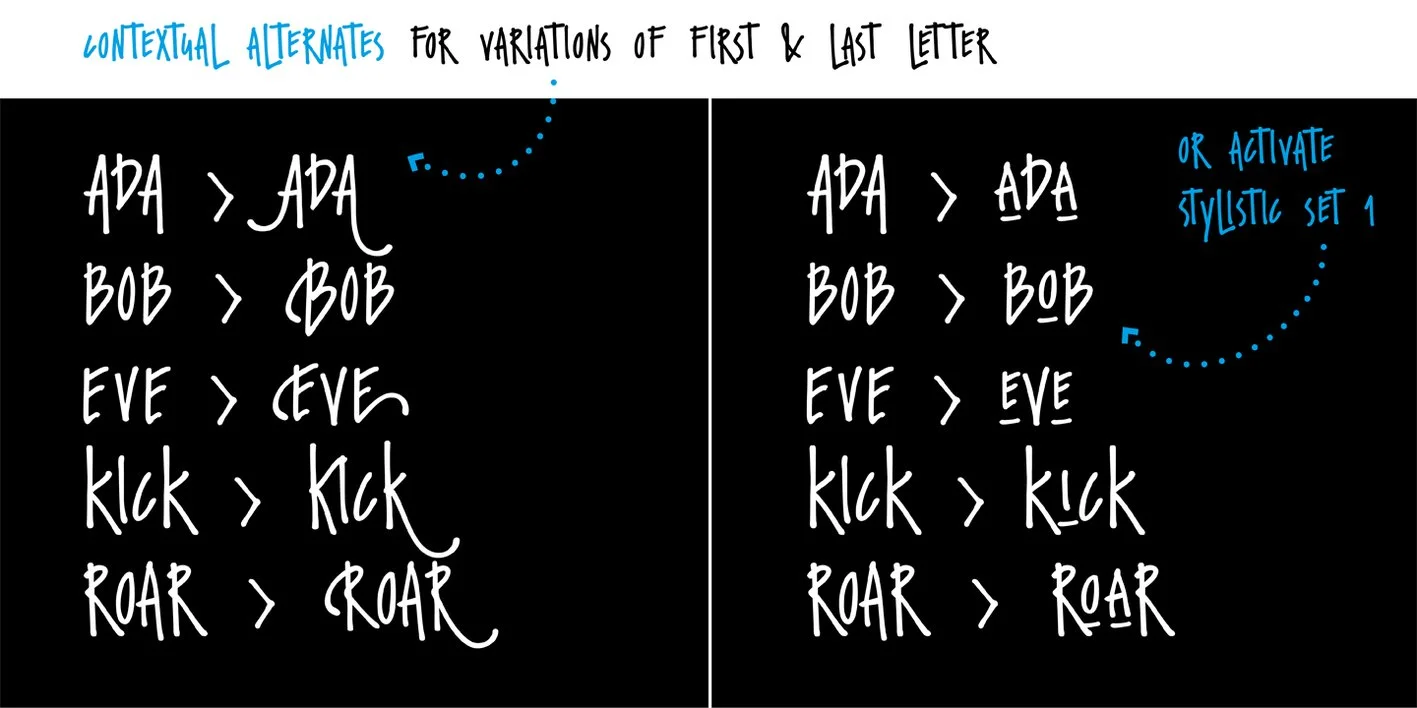 Wallet Font