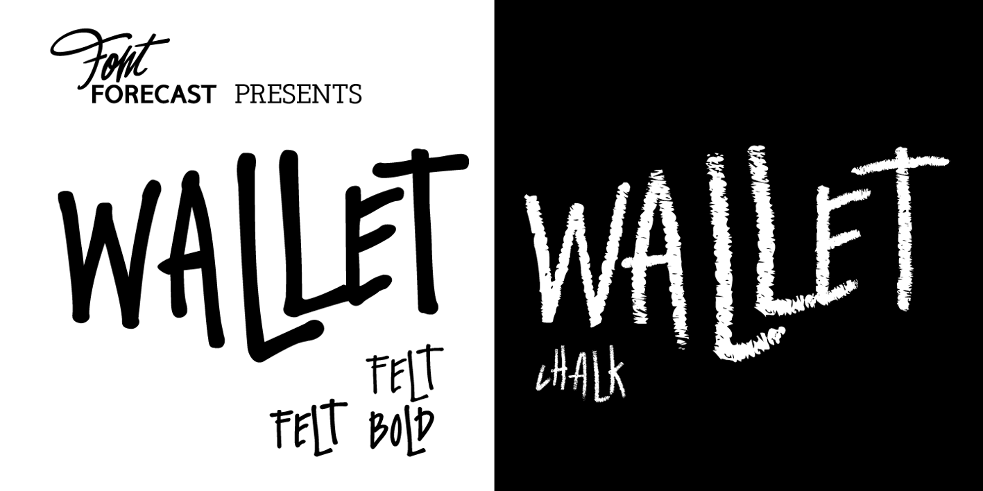 Wallet Font Free Download