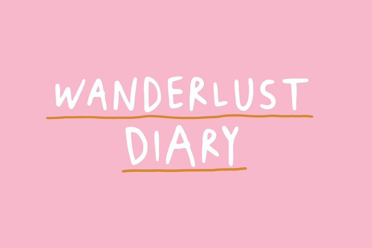 Wanderlust Diary Free Download Free Download